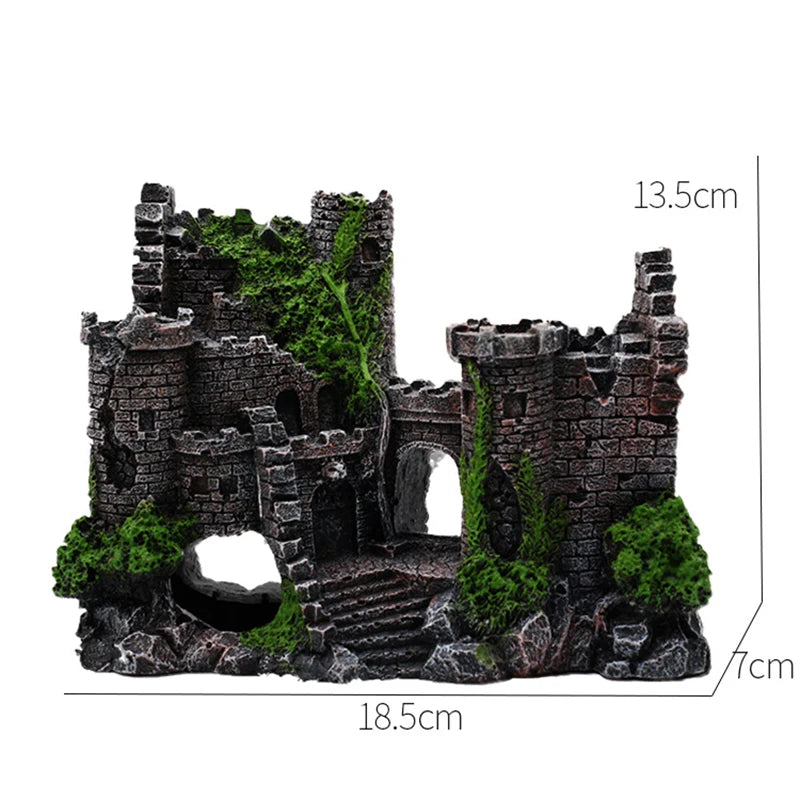 Plant rockery multi-style aquarium decorations-ROROZ PETSUPPLIER