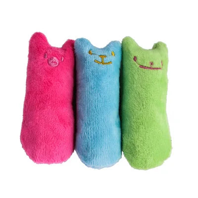 Teeth Grinding Catnip  Funny Interactive Plush Cat Toy-ROROZ PETSUPPLIER