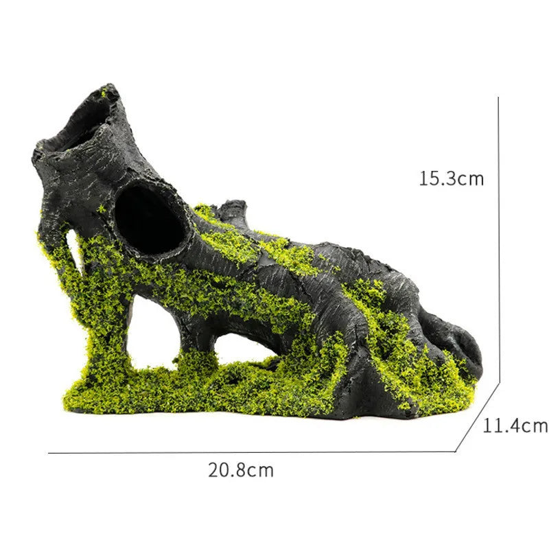 Plant rockery multi-style aquarium decorations-ROROZ PETSUPPLIER