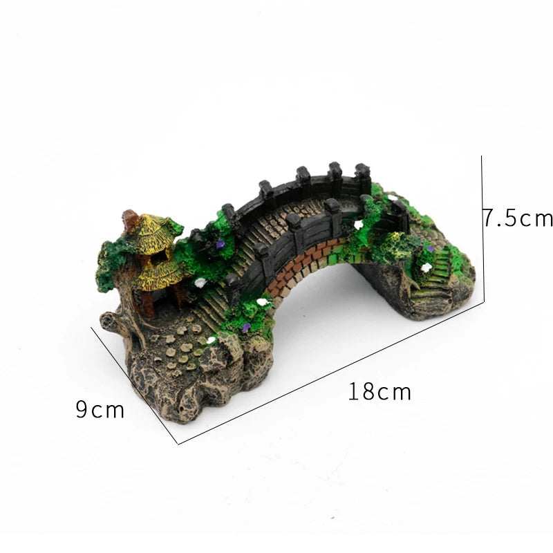 Plant rockery multi-style aquarium decorations-ROROZ PETSUPPLIER