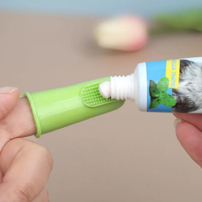 Dog Toothbrush 2PC Teeth Cleaning-ROROZ PETSUPPLIER