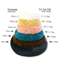 Super Soft Pet  Bed Plush Full Size Washable Calm Bed-ROROZ PETSUPPLIER