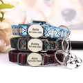 Personalized Printed Cat Collar Adjustable Kitten Puppy Collars-ROROZ PETSUPPLIER