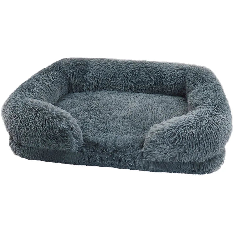 Large Dog Bed Dog Plush Pet Bed-ROROZ PETSUPPLIER