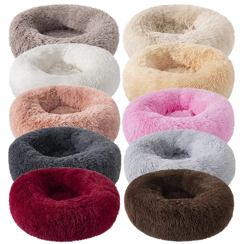 Super Soft Pet  Bed Plush Full Size Washable Calm Bed-ROROZ PETSUPPLIER