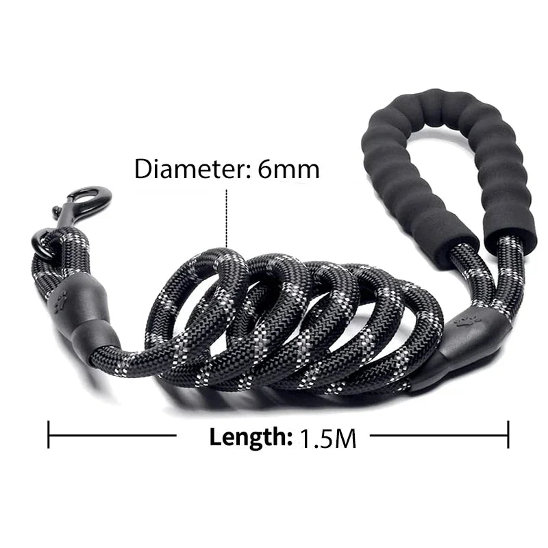 Strong Dog Leash Pet Leashes-ROROZ PETSUPPLIER