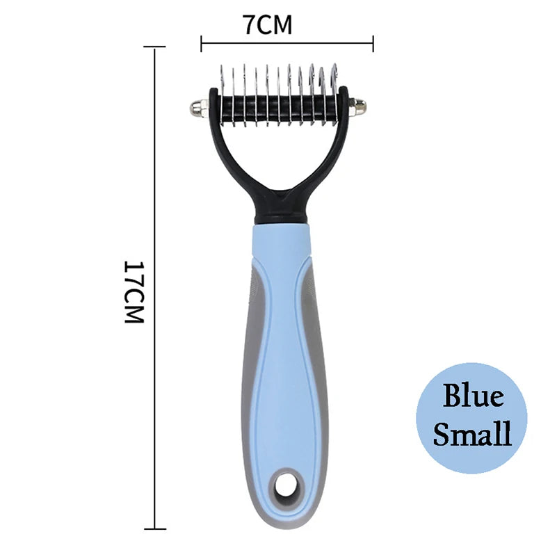 Professional Pet Deshedding Brush Dog Hair Remover-ROROZ PETSUPPLIER