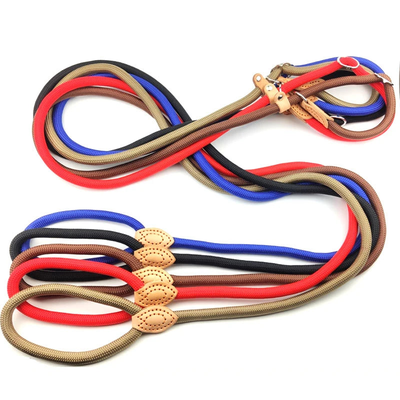 Adjustable Collar Harness Dog Leash-ROROZ PETSUPPLIER