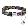 Personalized Printed Cat Collar Adjustable Kitten Puppy Collars-ROROZ PETSUPPLIER