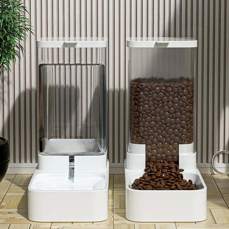Automatic Feeder Cat Food Bowl-ROROZ PETSUPPLIER