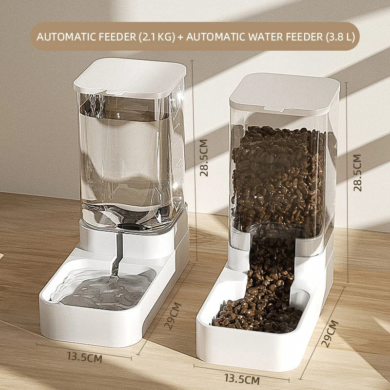 Automatic Feeder Cat Food Bowl-ROROZ PETSUPPLIER