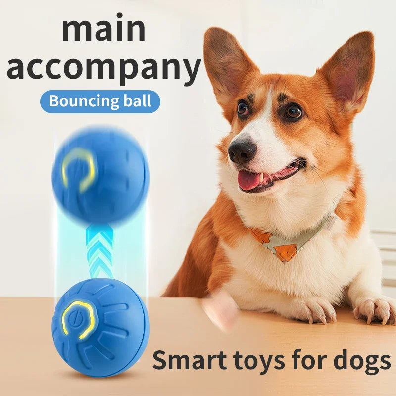 Smart Dog Toy Ball Electronic Interactive Pet Toy-ROROZ PETSUPPLIER
