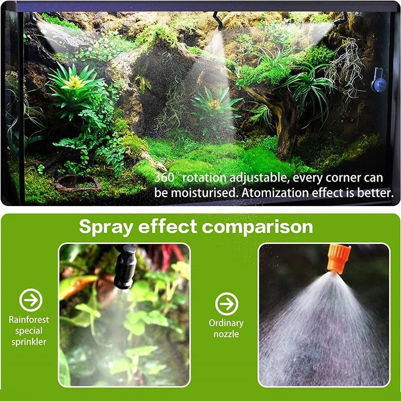 Terrarium Fogger Misting System Rainforest Sprayer-ROROZ PETSUPPLIER