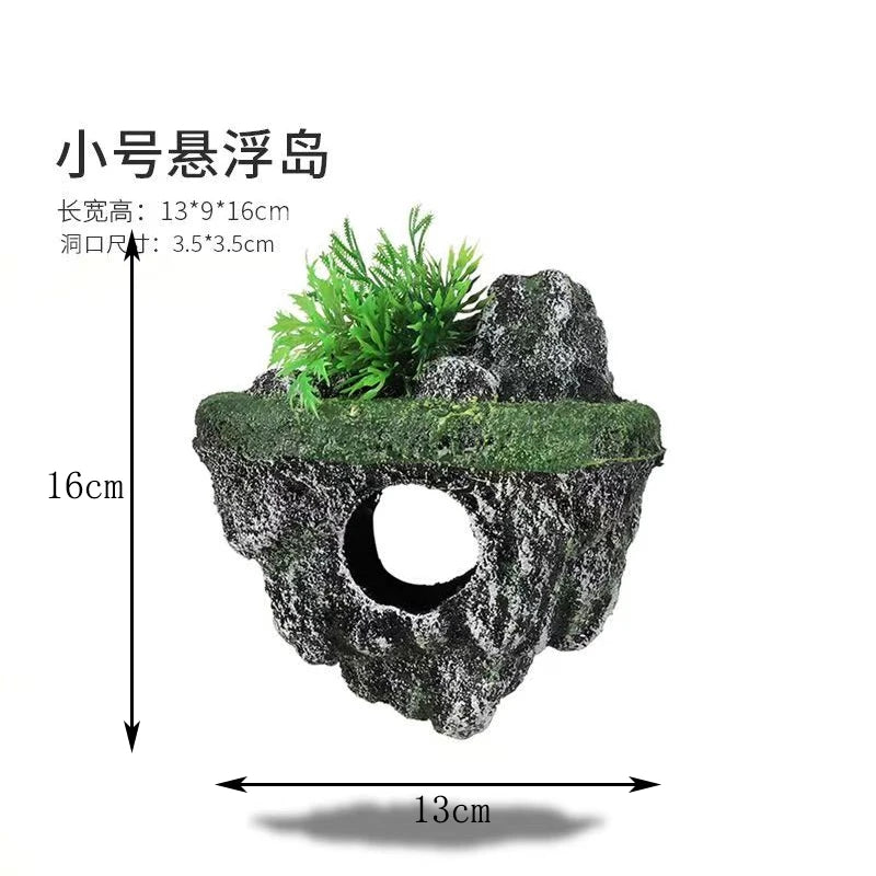 Plant rockery multi-style aquarium decorations-ROROZ PETSUPPLIER
