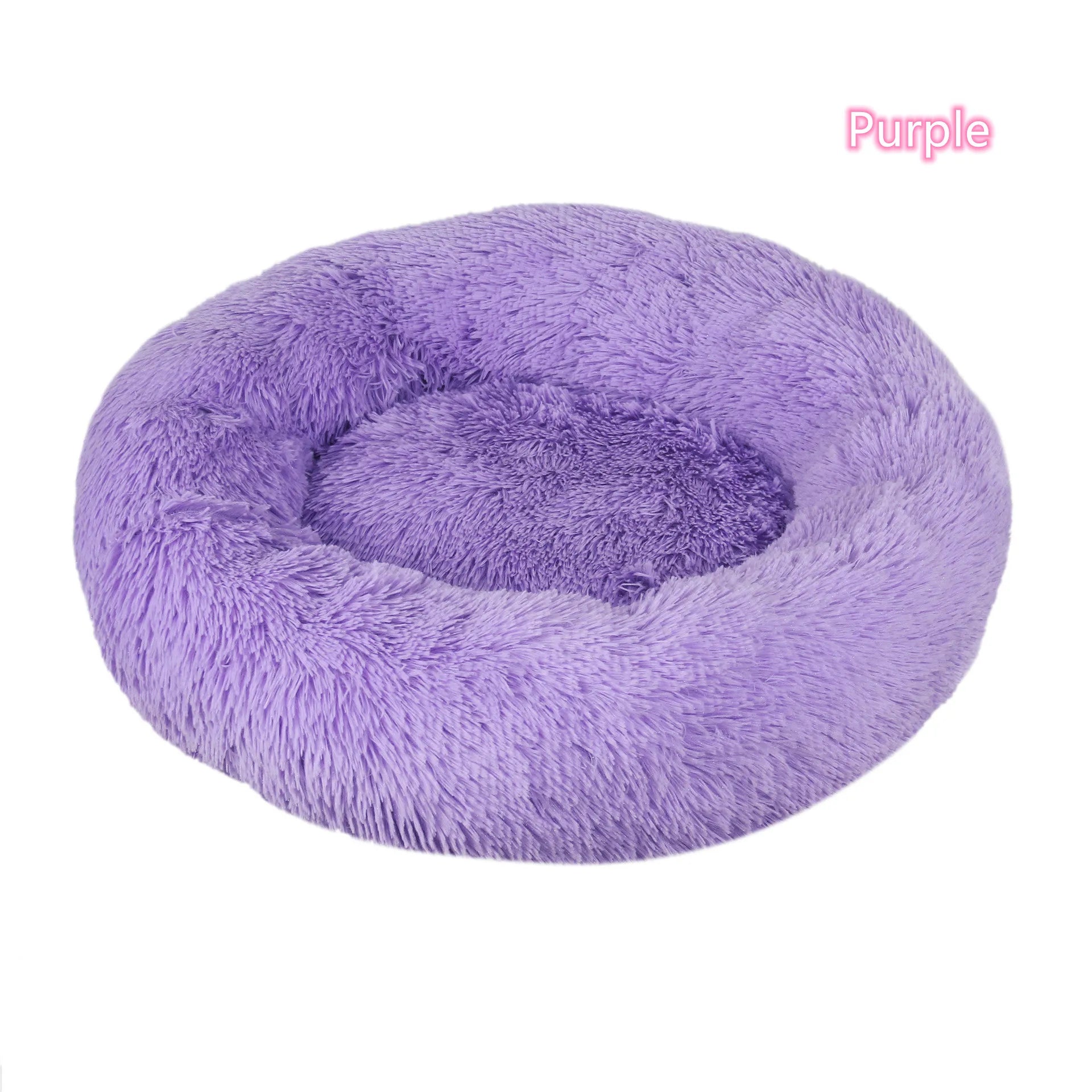 Super Soft Pet  Bed Plush Full Size Washable Calm Bed-ROROZ PETSUPPLIER