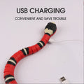 Multiple Color Smart Sensing Snake Interactive Cat Toys-ROROZ PETSUPPLIER
