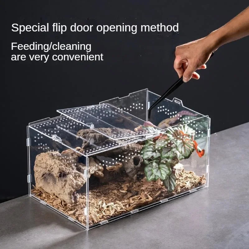 Reptile Habitat Terrarium Breeding Box-ROROZ PETSUPPLIER