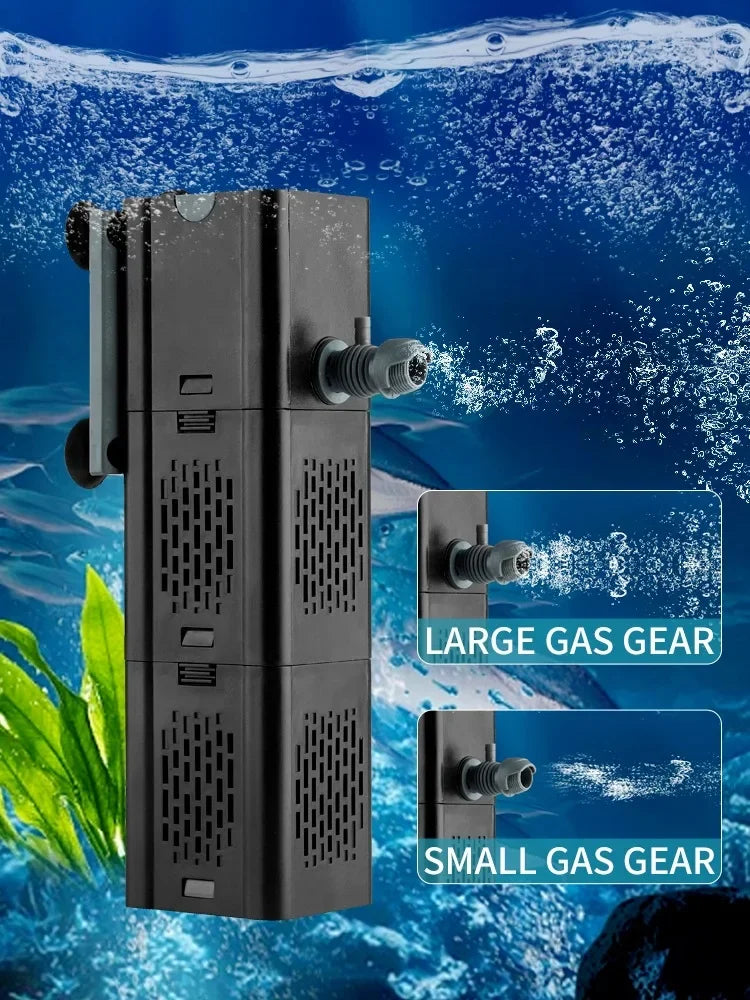 110-220V aquarium built-in filter rain pipe outlet fish tank water-ROROZ PETSUPPLIER