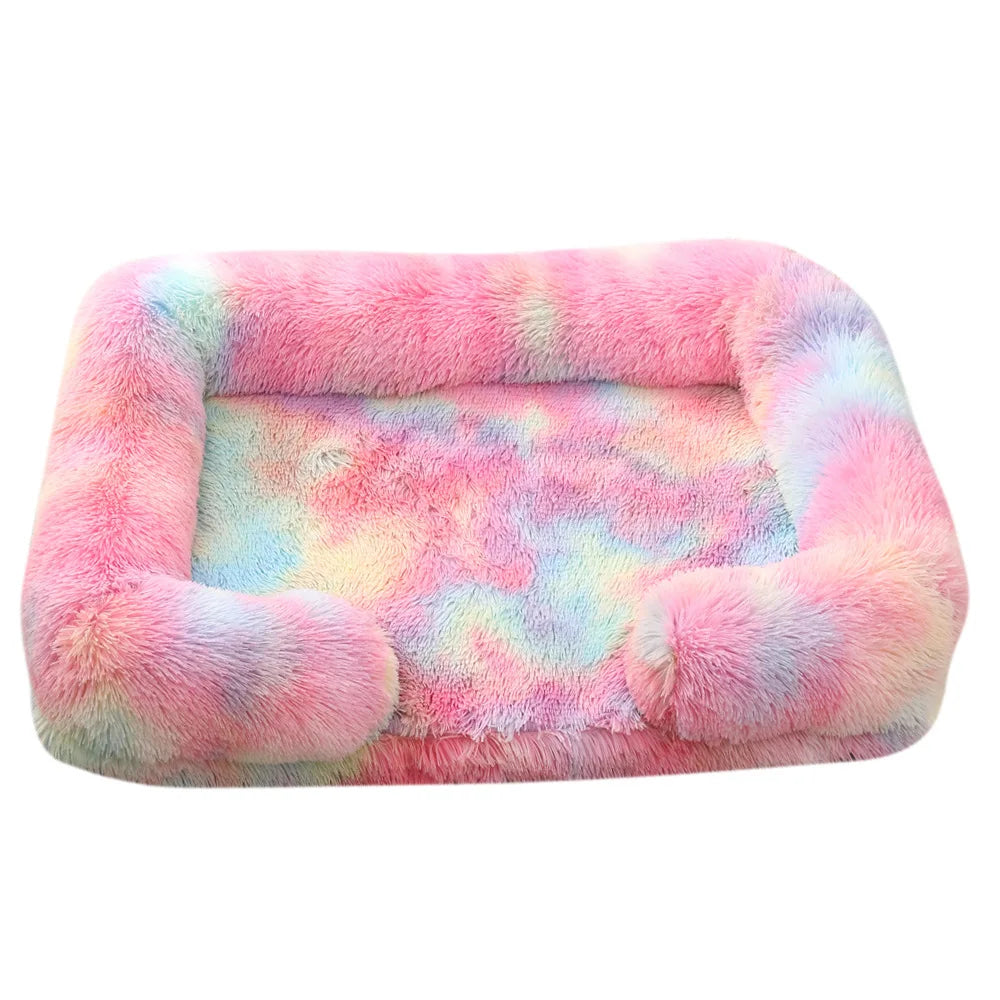 Large Dog Bed Dog Plush Pet Bed-ROROZ PETSUPPLIER