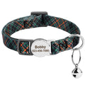 Personalized Printed Cat Collar Adjustable Kitten Puppy Collars-ROROZ PETSUPPLIER