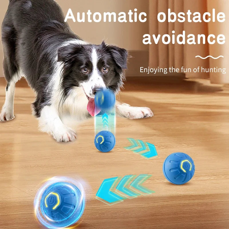 Smart Dog Toy Ball Electronic Interactive Pet Toy-ROROZ PETSUPPLIER