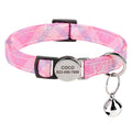 Personalized Printed Cat Collar Adjustable Kitten Puppy Collars-ROROZ PETSUPPLIER