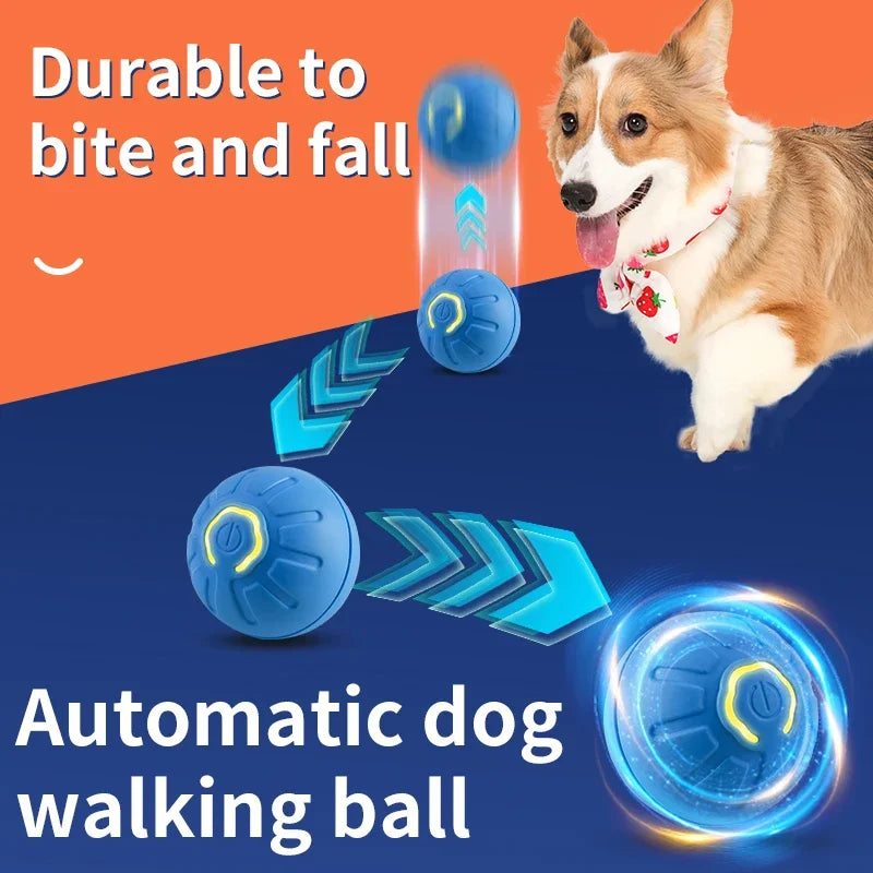 Smart Dog Toy Ball Electronic Interactive Pet Toy-ROROZ PETSUPPLIER