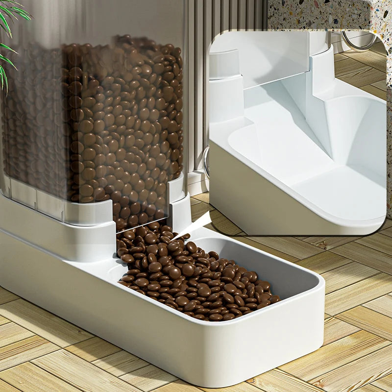 Automatic Feeder Cat Food Bowl-ROROZ PETSUPPLIER