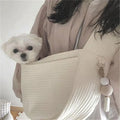 Handmade Dog Bag Pet Kitten Carrier Outdoor Travel Handbag-ROROZ PETSUPPLIER