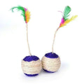 1Pc Cat Toy Sisal Scratching Ball Training Interactive Toy-ROROZ PETSUPPLIER