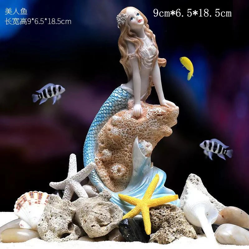 Plant rockery multi-style aquarium decorations-ROROZ PETSUPPLIER