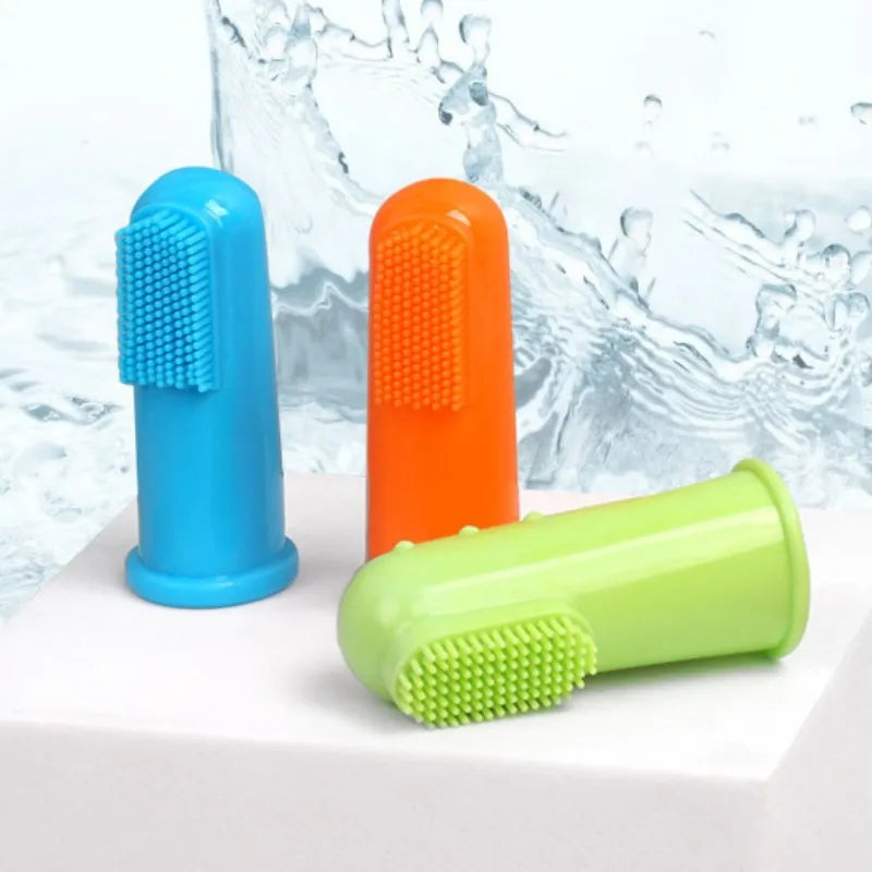 Dog Toothbrush 2PC Teeth Cleaning-ROROZ PETSUPPLIER