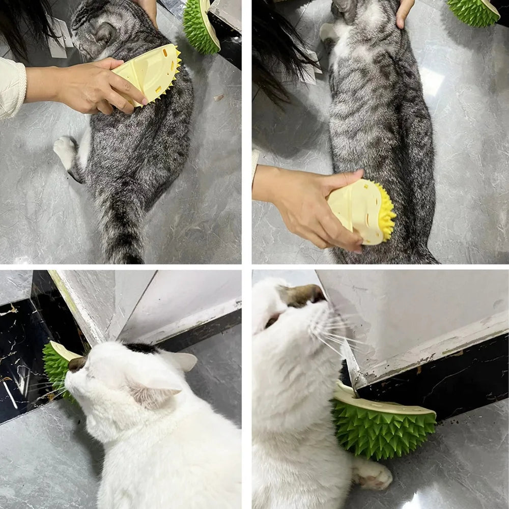 Cat Scratcher Massager for Scratching Brush-ROROZ PETSUPPLIER