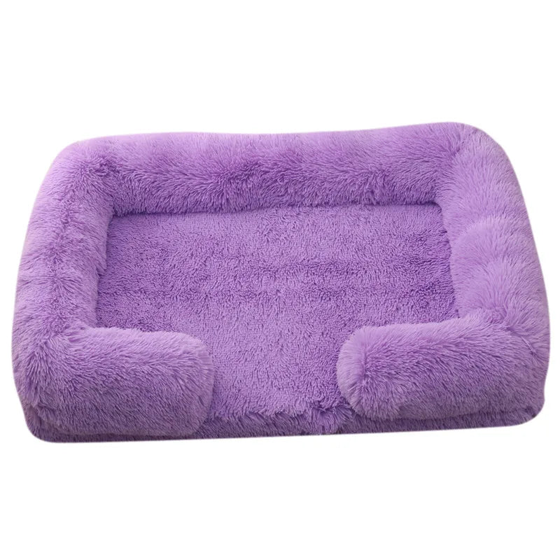 Large Dog Bed Dog Plush Pet Bed-ROROZ PETSUPPLIER