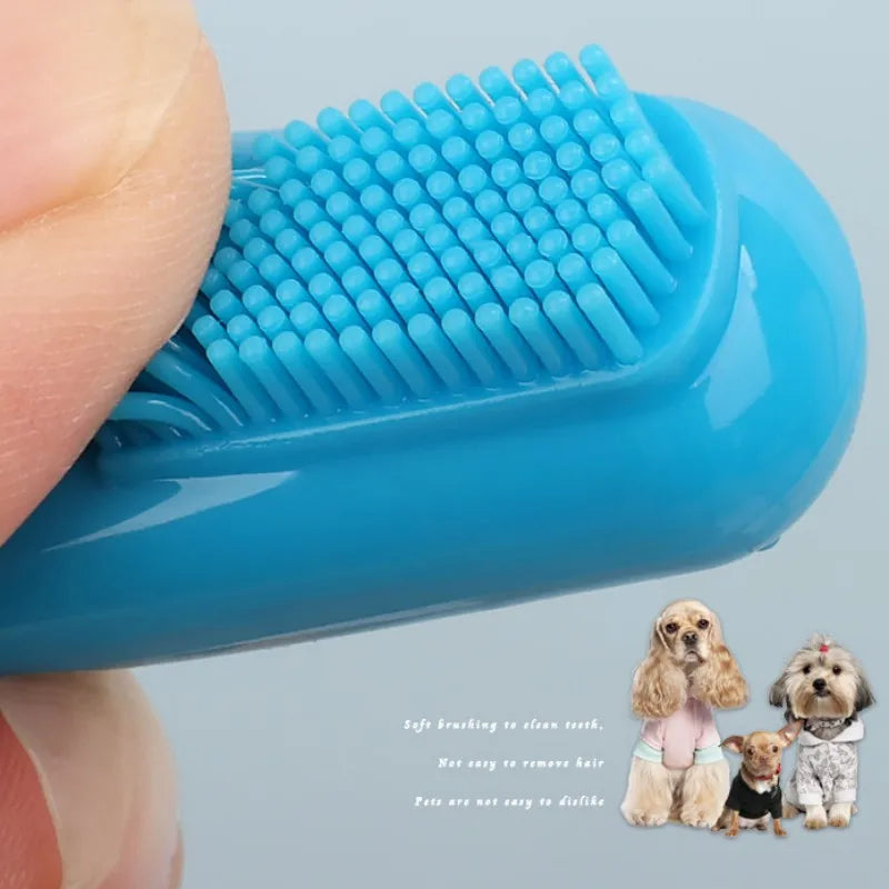 Dog Toothbrush 2PC Teeth Cleaning-ROROZ PETSUPPLIER