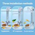 Aquarium Acrylic Feeding tube Anti-stuck fish-ROROZ PETSUPPLIER