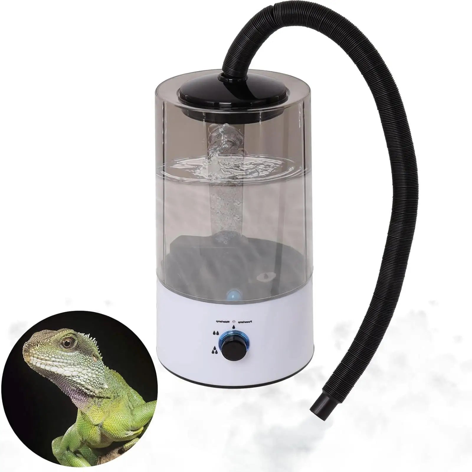 4L Reptile Humidifier Terrarium Fogger Automatic Shutdown Hose-ROROZ PETSUPPLIER