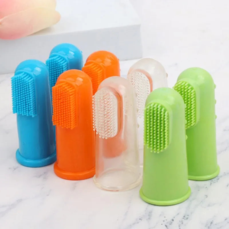 Dog Toothbrush 2PC Teeth Cleaning-ROROZ PETSUPPLIER