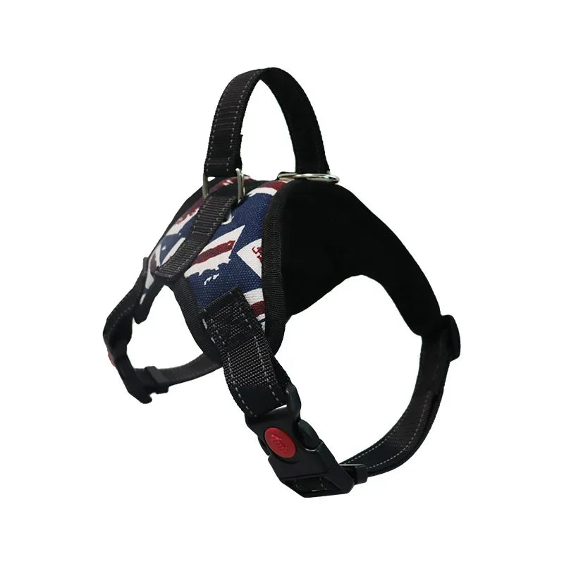 Pet Adjustable Harness Small and Large Dog Harness Vest-ROROZ PETSUPPLIER