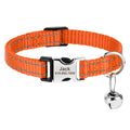 Personalized Printed Cat Collar Adjustable Kitten Puppy Collars-ROROZ PETSUPPLIER