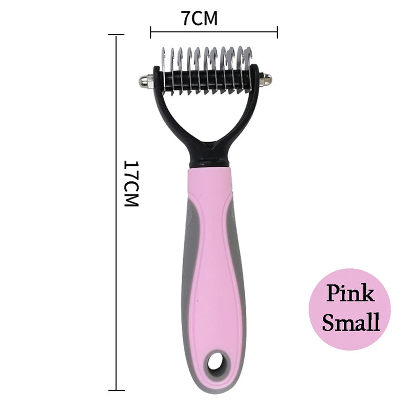 Professional Pet Deshedding Brush Dog Hair Remover-ROROZ PETSUPPLIER