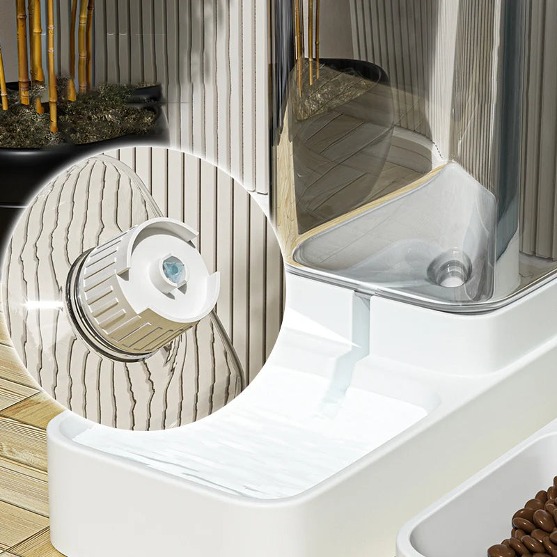 Automatic Feeder Cat Food Bowl-ROROZ PETSUPPLIER