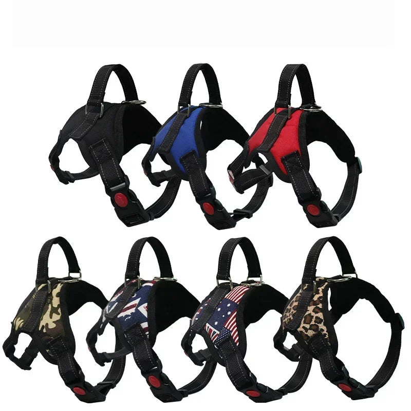 Pet Adjustable Harness Small and Large Dog Harness Vest-ROROZ PETSUPPLIER