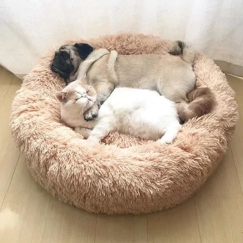 Super Soft Pet  Bed Plush Full Size Washable Calm Bed-ROROZ PETSUPPLIER