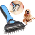 Professional Pet Deshedding Brush Dog Hair Remover-ROROZ PETSUPPLIER