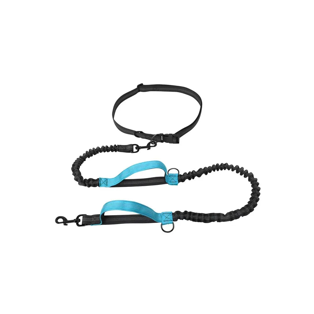 Reflective Leash Traction Rope Pet Dog Running Belt-ROROZ PETSUPPLIER