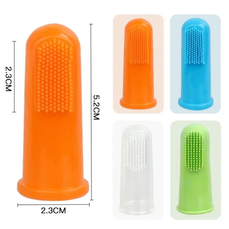 Dog Toothbrush 2PC Teeth Cleaning-ROROZ PETSUPPLIER