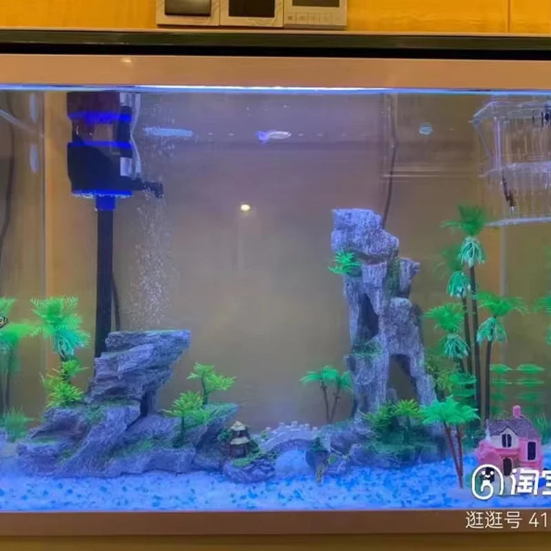 Plant rockery multi-style aquarium decorations-ROROZ PETSUPPLIER