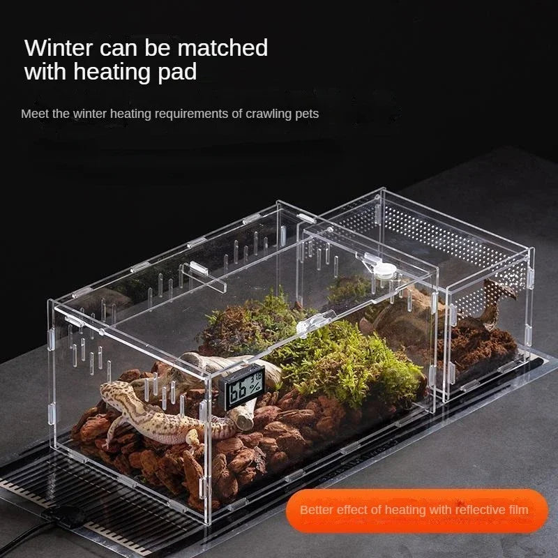 Reptile Habitat Terrarium Breeding Box-ROROZ PETSUPPLIER