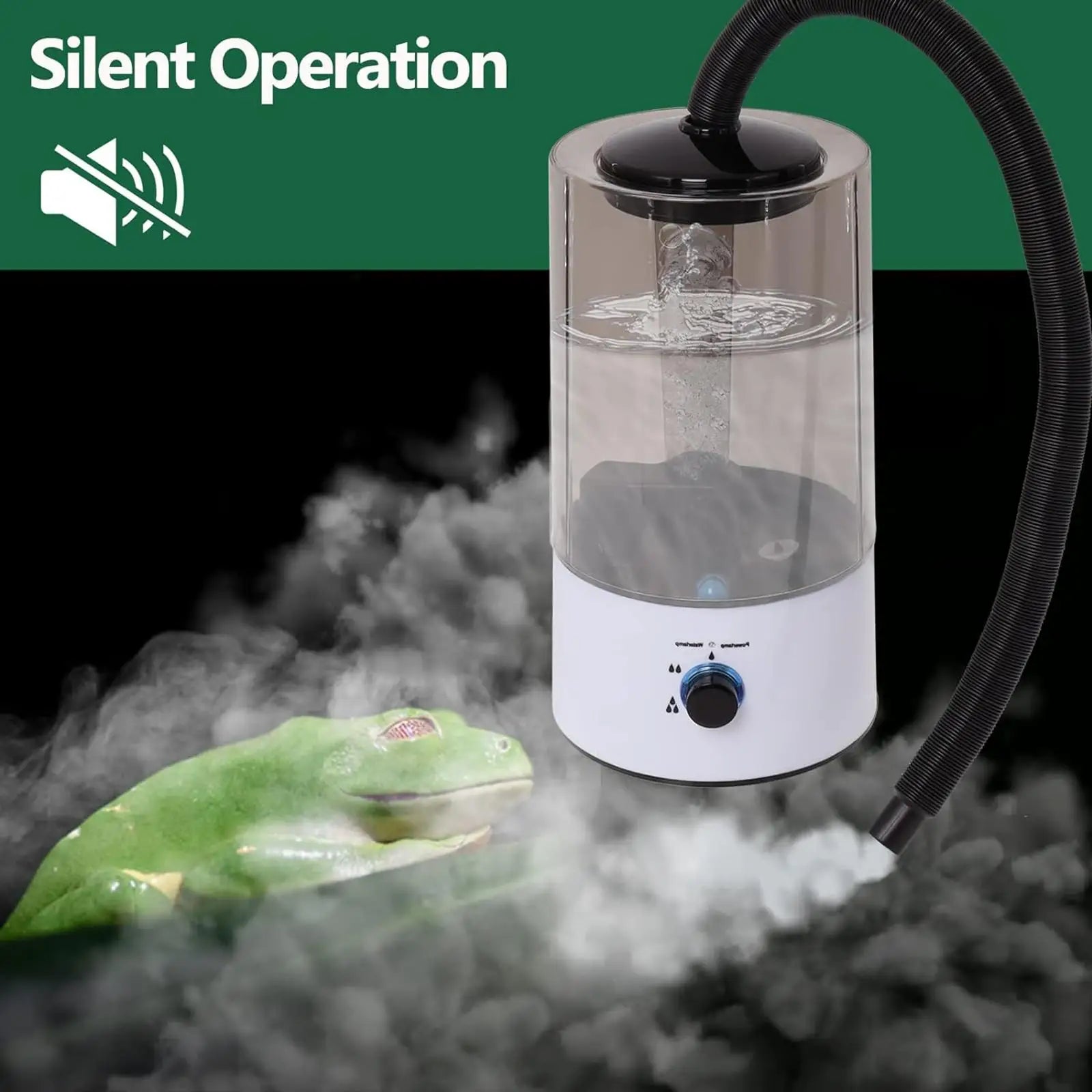 4L Reptile Humidifier Terrarium Fogger Automatic Shutdown Hose-ROROZ PETSUPPLIER